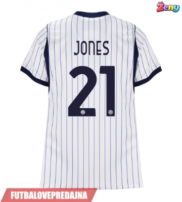Lacne Ženy Futbalové dres Inter Milan Curtis Jones #21 2026-27 Krátky Rukáv - Preč
